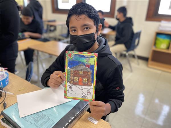 Christmas card contest
